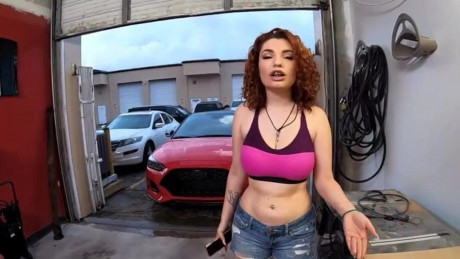 Appetizing Big Breasted Beauty Kagney Linn Karter Gets Hammered By Horny Stud Nude Clap