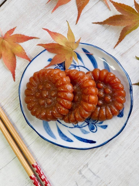 Korean Traditional Sweets Yakgwa Honey Cookie Maple Leaf Stock Photo Ad Yakgwa Honey Sweets Honey Cookies Korean Traditional Sweet Recipes Desserts