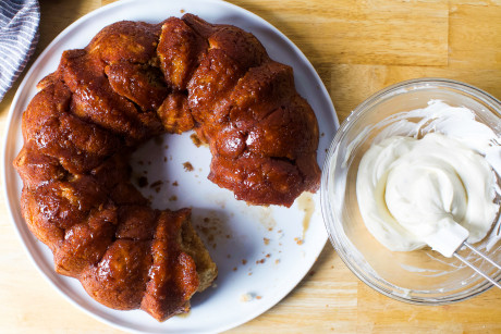 Monkey Bread With Cream Cheese Glaze Smitten Kitchen