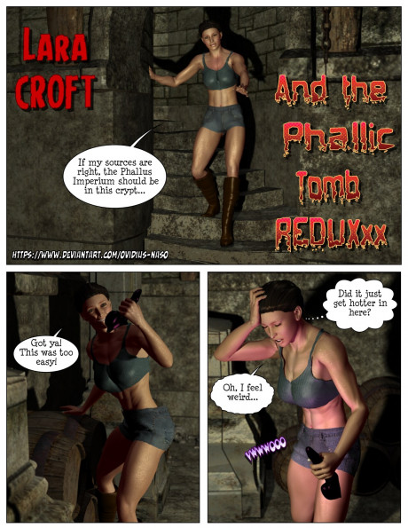 Lara Croft The Phallic Tomb Reduxxx Tom Rider Kingcomix Com Qpornx Qpornx