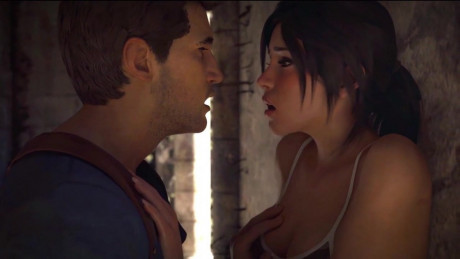 Nathan Drake Lara Croft Fuck Hydrafxx Animation Ad