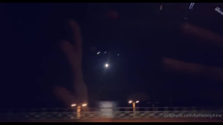 Belle Delphine Night Time Outdoors OnlyFans movie
