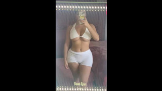 Demi Rose cute Underboob Selfie film Leaked
