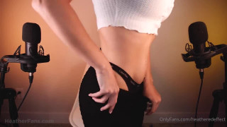 HeatheredEffect ASMR leggings Try On Haul film Leaked
